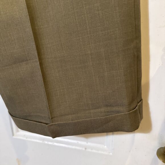 BIG & TALL Men’s Haggar Smart Fiber Dress Slacks 44 X 34 NWT - Picture 8 of 8